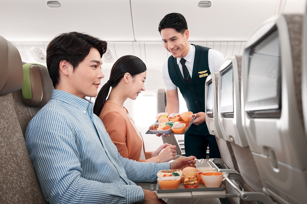 EVA Air economy class