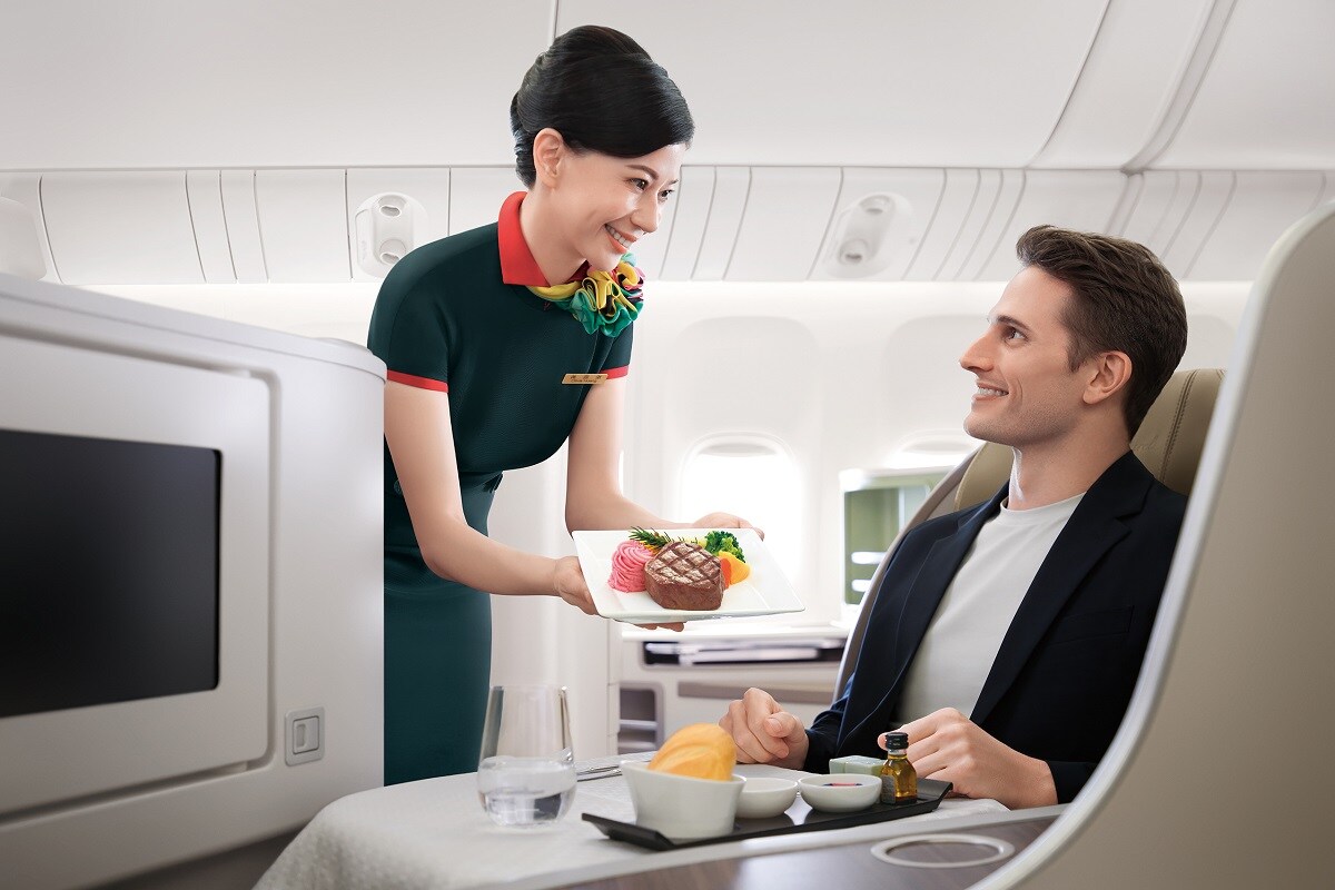 EVA Air business class